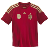adidas Kid's Spain Home Jersey (Small)