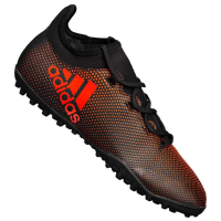 adidas Men's X Tango 17.3 TF Soccer Shoe-Black/Solar Red/Solar Orange