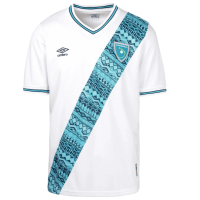 Umbro Guatemala Men's Home Jersey 2023 (as1, Alpha, l, Regular, Regular) White, Sky Blue