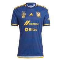 adidas Tigres UANL Away Jersey 23/24 (US, Alpha, 3X-Large, Regular, Regular)