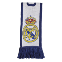 adidas Unisex-Adult Real Madrid Scarf, White/Victory Blue, OSFM