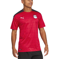 PUMA Men's Egypt Football Association Away Replica Jersey, Red White, XL