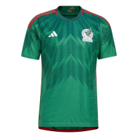 adidas Mexico 22 Home Authentic Jersey Men's, Green, Size 2XL