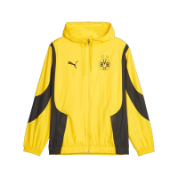 PUMA Borussia Dortmund Men's Prematch Jacket (as1, Alpha, s, Regular, Regular)