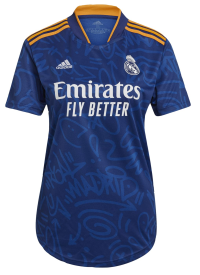 adidas Real Madrid Women's Away Jersey (US, Alpha, X-Small, Regular, Regular, Polyester)