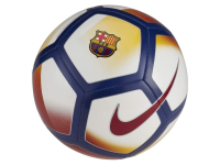 Nike Unisex FCB Pitch Football White/Noble Red/University Gold 4