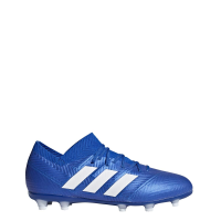 adidas Kid's Nemeziz 18.1 FG Soccer Cleat, 6.0 D(M) US, Football Blue/Cloud White/Football Blue