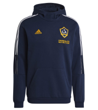 adidas Men's LA Galaxy Hoodie (Small) Collegiate Navy