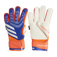 adidas Unisex Match Fingersave Goalie Gloves, Lucid Blue/Solar Red/White, 9