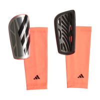 adidas Unisex-Adult Tiro League Shinguard, Platin Metallic/Aurora Black/Carbon, Large