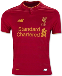 New Balance Kids Liverpool Home Soccer Jersey 2016/2017 (Youth Large) Red