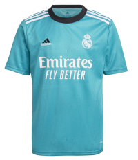 adidas Juniors' Real Madrid Third Soccer Jersey 21/22 (Small)