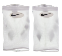 Nike Unisex Guard Lock Elite Soccer Sleeves, White/Black/Black, S UK