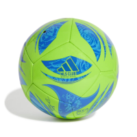 adidas MLS Club Soccer Ball, White/Power Blue/Team College Red, 3