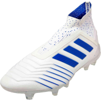 adidas Predator 19+ FG Soccer Cleats (Men's) (10 Men's US) White