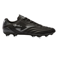 Joma Men's Aguila 22 FG Low Soccer Cleats, Black-White, 10 D(M) US