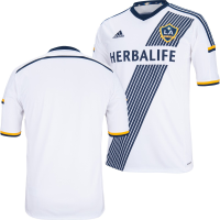 adidas LA Galaxy Home Replica Jersey Mens Small (White)