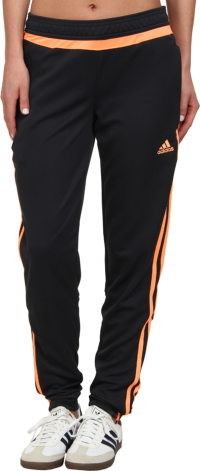 adidas Women's Tiro 15 Training Pants, Night Grey/Flash Orange/Phantom, X-Small