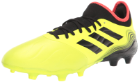 adidas Unisex Copa Sense.3 Firm Ground Soccer Shoe, Team Solar Yellow/Black/Solar Red, 10.5 US Men