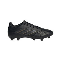 adidas Unisex Copa Pure II League Firm Ground Sneaker, Black/Carbon/Gold Metallic, 8.5 US Men