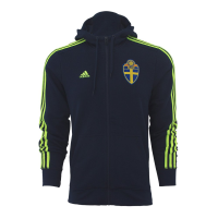 adidas Sweden Euro 2016 Mens 3-Stripes Hoody