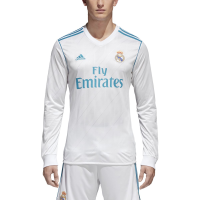 adidas Men's Soccer Real Madrid Home Jersey Long Sleeve (2XL)