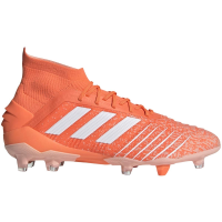 adidas Predator 19.1 FG W Womens Soccer Cleat (9.5) Coral