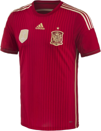 adidas Spain Home Authentic Jersey World Cup 2014 (Large)