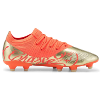 PUMA Future Z 2.4 Neymar JR FG Soccer Cleats - Dream Chaser Pack (Fiery Coral/Gold, US Footwear Size System, Adult, Men, Numeric, Medium, 8.5)