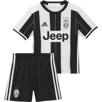 adidas Juventus Home Mini Kit 16/17 (Black/White) (3T)