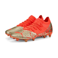 PUMA Mens Nmj X Future Z 1.4 Firm GroundAg Soccer Cleats Cleated,Firm Ground - Orange - Size 9 M