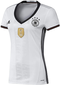 Women's adidas Germany 2015/2016 Home Jersey