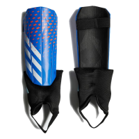 adidas Predator Unisex- Adult Match Shin Guards, Red/Black/Solar Red, X-Large