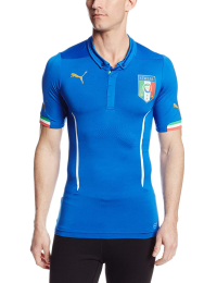 Puma Men's FIGC Italia AC TV Home Replica Soccer Jersey, Team Power Blue, Large