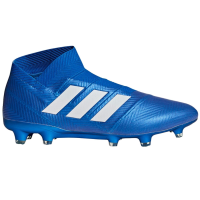 adidas Nemeziz 18+ Fg Blue/White/Blue Soccer Shoes 10