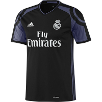 Adidas Real Madrid CF 3rd Jersey-BLACK (XS)