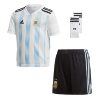 adidas Soccer Argentina Home Kids Unisex Mini Kit (2T) (2t)