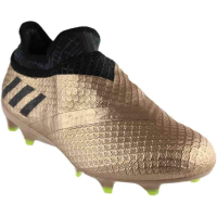 adidas Messi 16+ Pureagility FG Cleat - Men's Soccer 11 Copper Metallic/Black/Solar Green