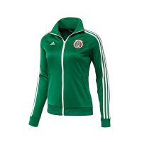 adidas Women's Mexico Soccer Track Top 2014 Warm Up Jacket Authentic - Green (Medium)