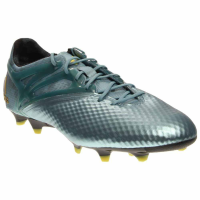 adidas Mens Messi 15.1 FG/AG Firm Ground/Artificial Grass Soccer Cleats 10 US, Matte Ice Metallic