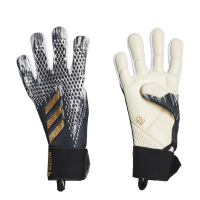 adidas Unisex-Youth Predator 20 Pro Junior Goalie Gloves Black/White/Gold Metallic 7