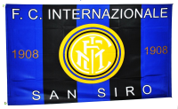 Inter Team Soccer Flag 3 ft. x 5ft.