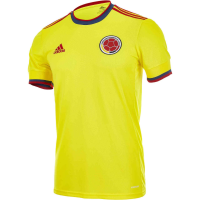 adidas 2021-22 Colombia Home Jersey - Yellow XL