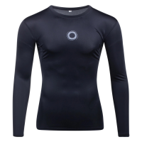 Elite Sport Youth Compression Shirt Long Sleeve Black (US, Alpha, Large, Regular, Black)