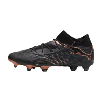 PUMA Future 7 Ultimate FG/AG Eclipse Pack Cleats Soccer Shoes (Black-Copper Rose, US Footwear Size System, Adult, Men, Numeric, Medium, 7.5)