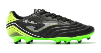 Joma Soccer Cleats Águila FG, 7-11.5 US – Precision Control for Firm Ground, Lightweight Microfiber Blanco Marino Royal Azul Negro Verde