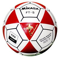 Mikasa FT5 Goal Master Soccer Ball, Red/White, Size 5