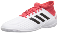 adidas PREDATOR TANGO 18.3 IN (unisex-adult) white/core black/real coral 13.5 M US Big Kid