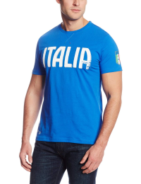 PUMA Men's FIGC Italia Graphic Tee, Team Power Blue, Medium