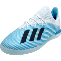 adidas Mens X 19.1 Indoor Soccer Casual Cleats, Blue, 10